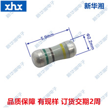 晶圆电阻 金属高压玻璃釉膜贴片电阻 MEMG0207 1/2W 510K 5% 灰色