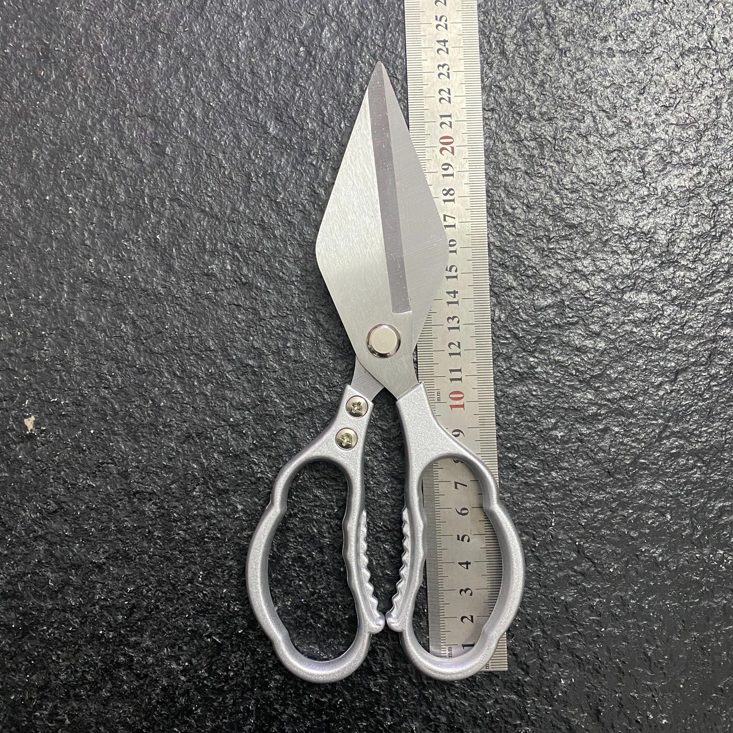 알루미늄 합금 손잡이 대형 가위 [실버]