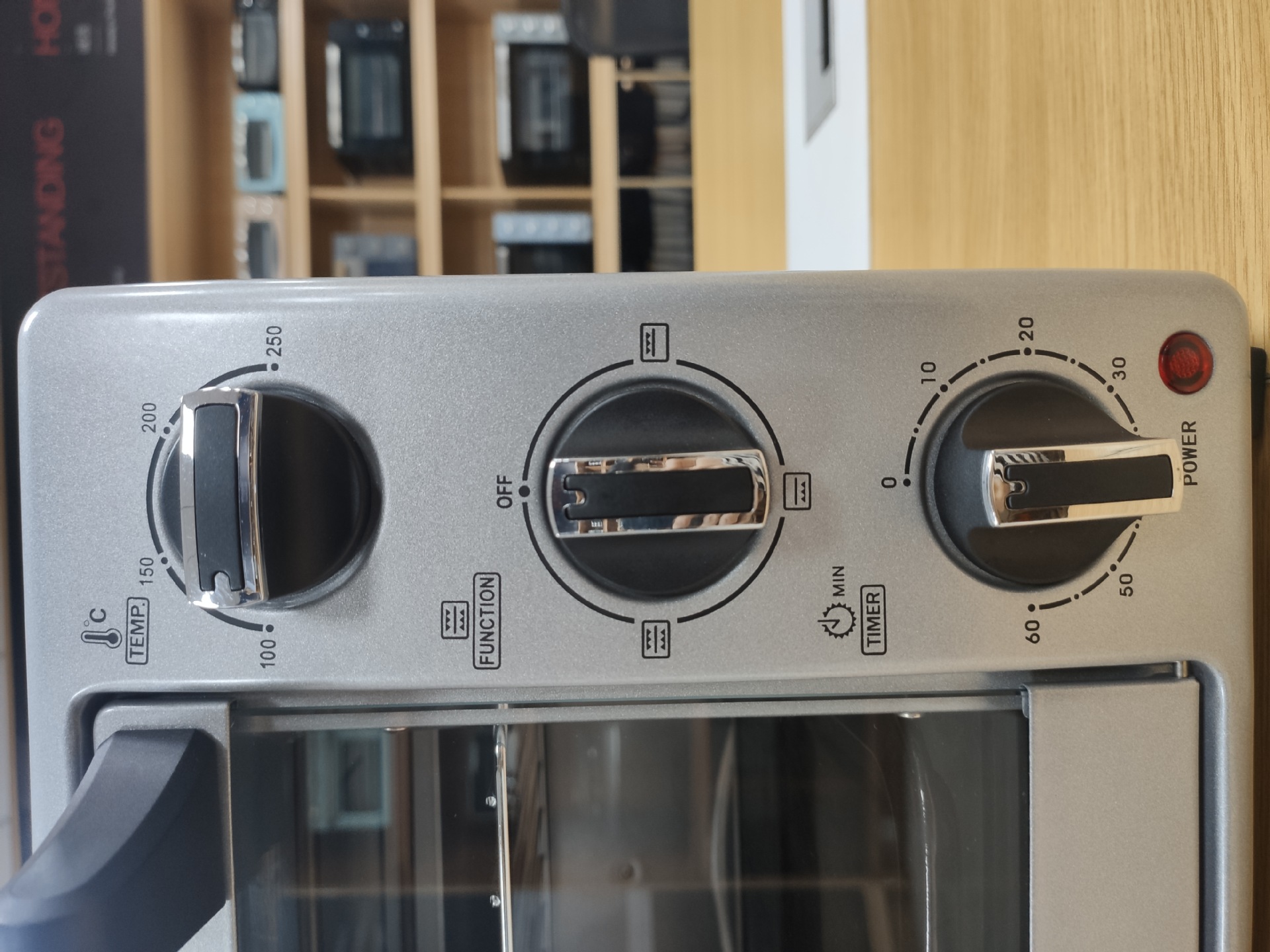 23L horno comercio exterior multifuncional horno de convección visual fábrica a granel personalizado SKD