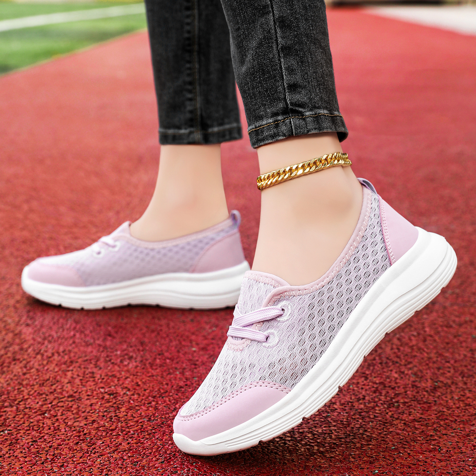 Zapatos primavera transfronterizos de gran tamaño zapatos perezosos zapatos casuales zapatos de mujer zapatos de madre zapatos bajos zapatos de piso plano