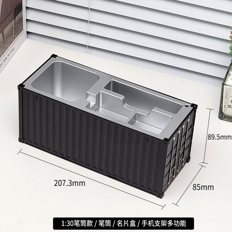 1 a 30 caja de tarjeta de visita única de tablero de luz negra