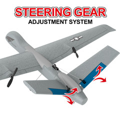 Cross-border Z55 three-channel predator glider fixed-wing EPP foam electric remote-controlled model aircraft toy