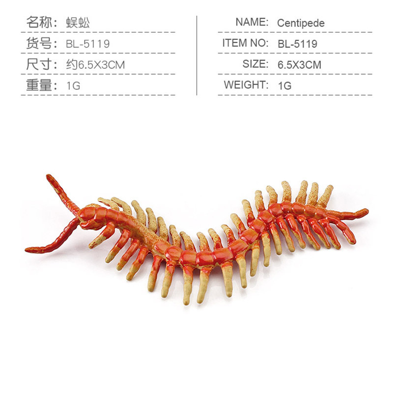 Sólido artificial abeja araña mariposa Naruto ciempiés insecto modelo animal juguete de los niños arena bandeja Decoración