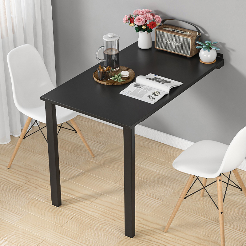 Tabla plegable multifuncional de tipo mural para el hogar simple y invisible tabla de comedor de pared pequeña tabla de comedor de pared