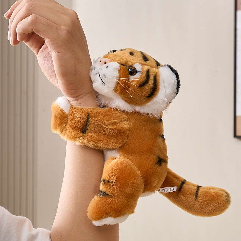 New model of sitting alone and banging yellow tiger
