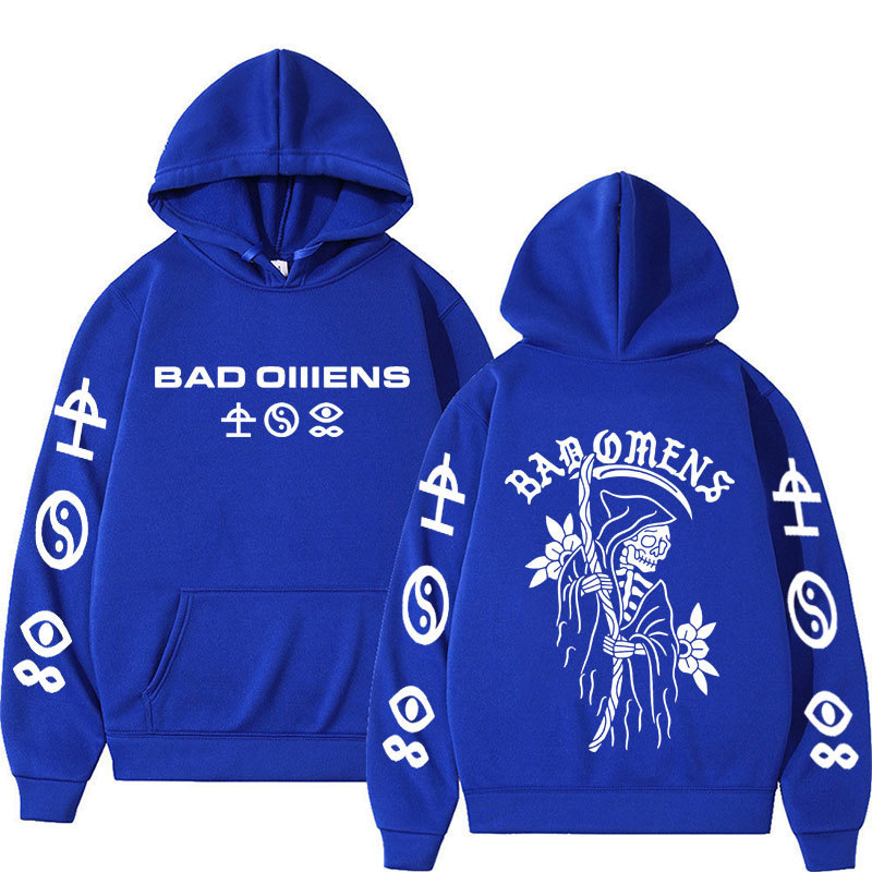 Bad Omens Band Tour American Music Print Hoodie The Death of