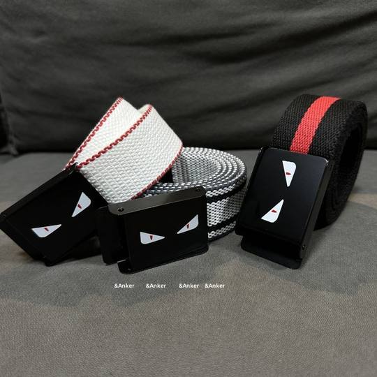 [1542 people's collection] Korean version of the belt men and women fashion ins personality youth student canvas belt versatile simple
