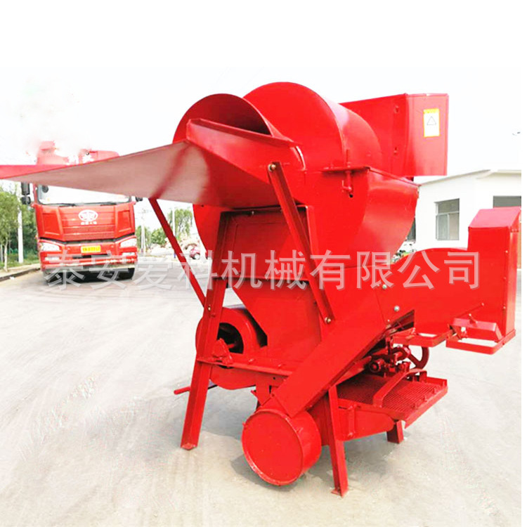 山西太原农用45型稻麦打粒机谷子绿豆稻麦脱粒机自动装袋柴电两用