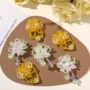明艳早春清新串珠流苏