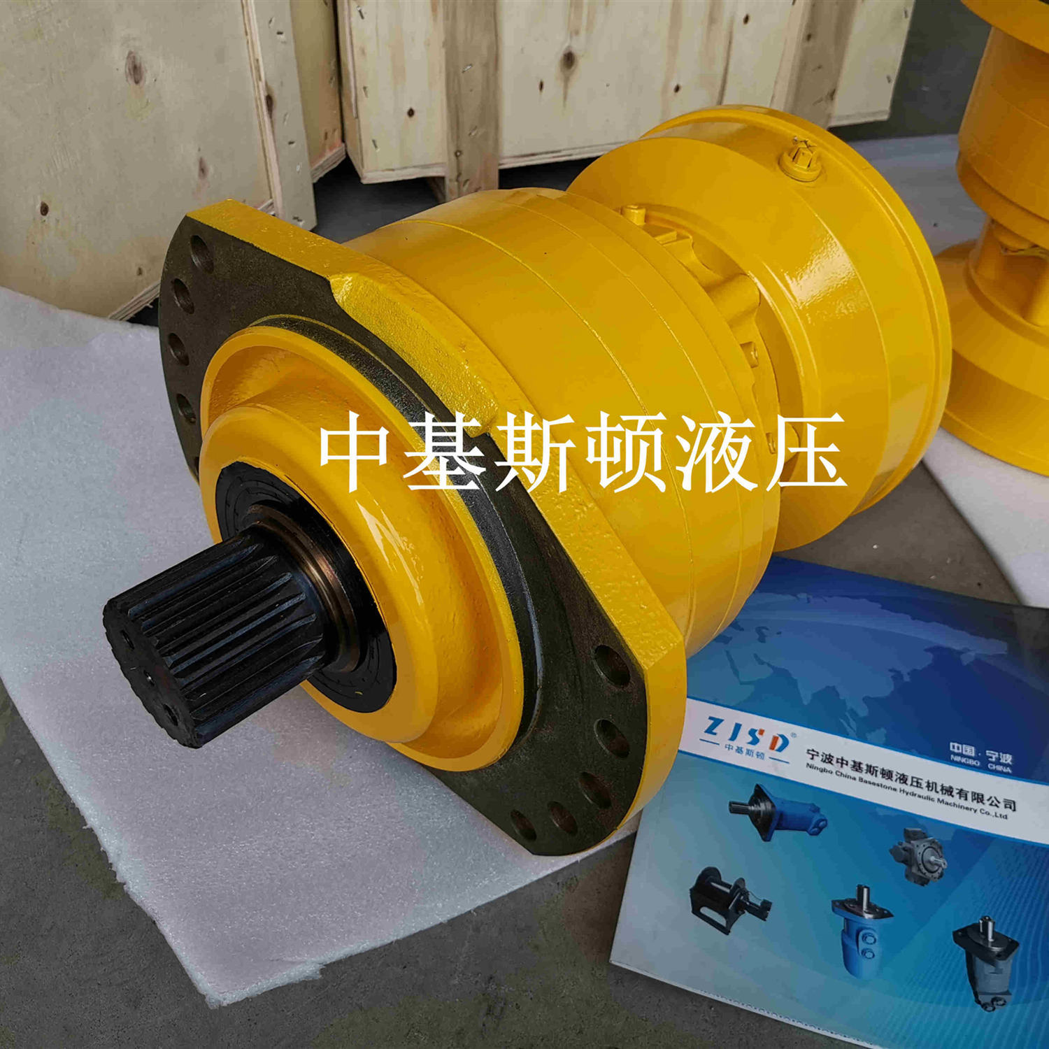 中基斯顿MS内曲线柱塞马达MS08-9煤矿刮板机乳化液开口机液压马达