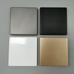 86 type wall switch and outlet box cover pre-drilled hole plug board two-in-one filler panel wholesale