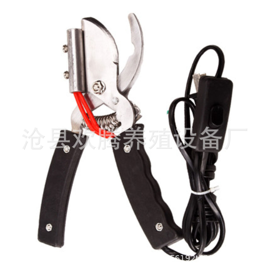 Alicates de corte de cola de lechón Alicates de corte de cola de cerdo Alicates de corte de cola de calefacción eléctrica Torniquete de castrado de lechones Equipo veterinario
