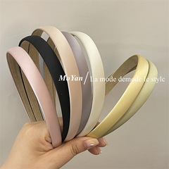 Japanese and Korean minimalist slim satin hair tie, cute and charming, temperament headband, classic and versatile, hair pin, hair accessory
