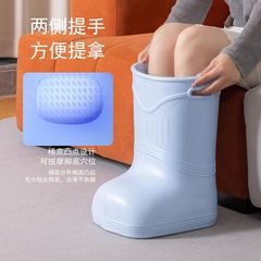 泡脚桶过小腿明星养生洗脚家用过膝泡脚桶靴恒温高深桶省水足浴盆
