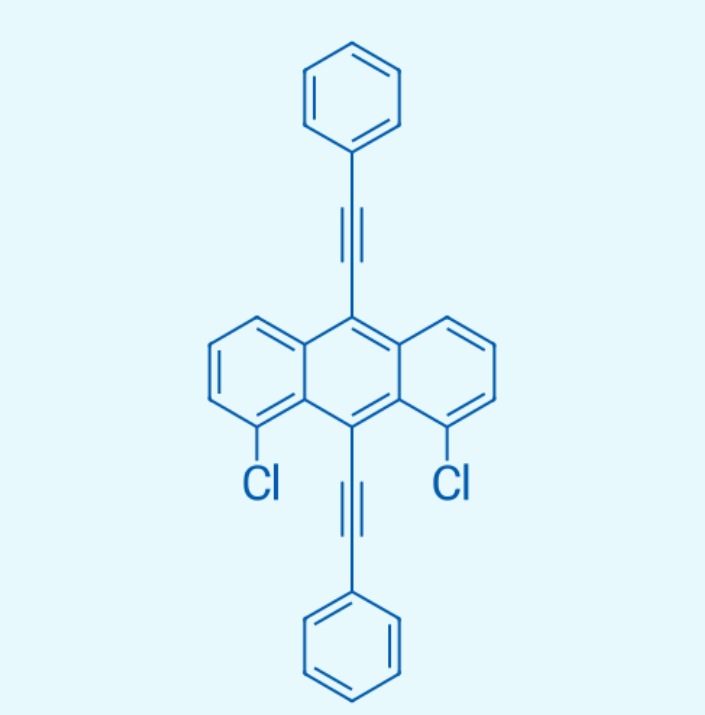 1，8-二氯-9，10-二苯乙炔基蒽 Cas号：51749-83-8