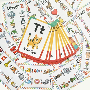 Карточки для обучения чтению по методике Phonics