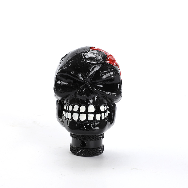 accesorios de modificación de automóviles cabeza de marchas personalidad cabeza de manija fantasma varilla de cambio de marchas bola de mano al por mayor image 32