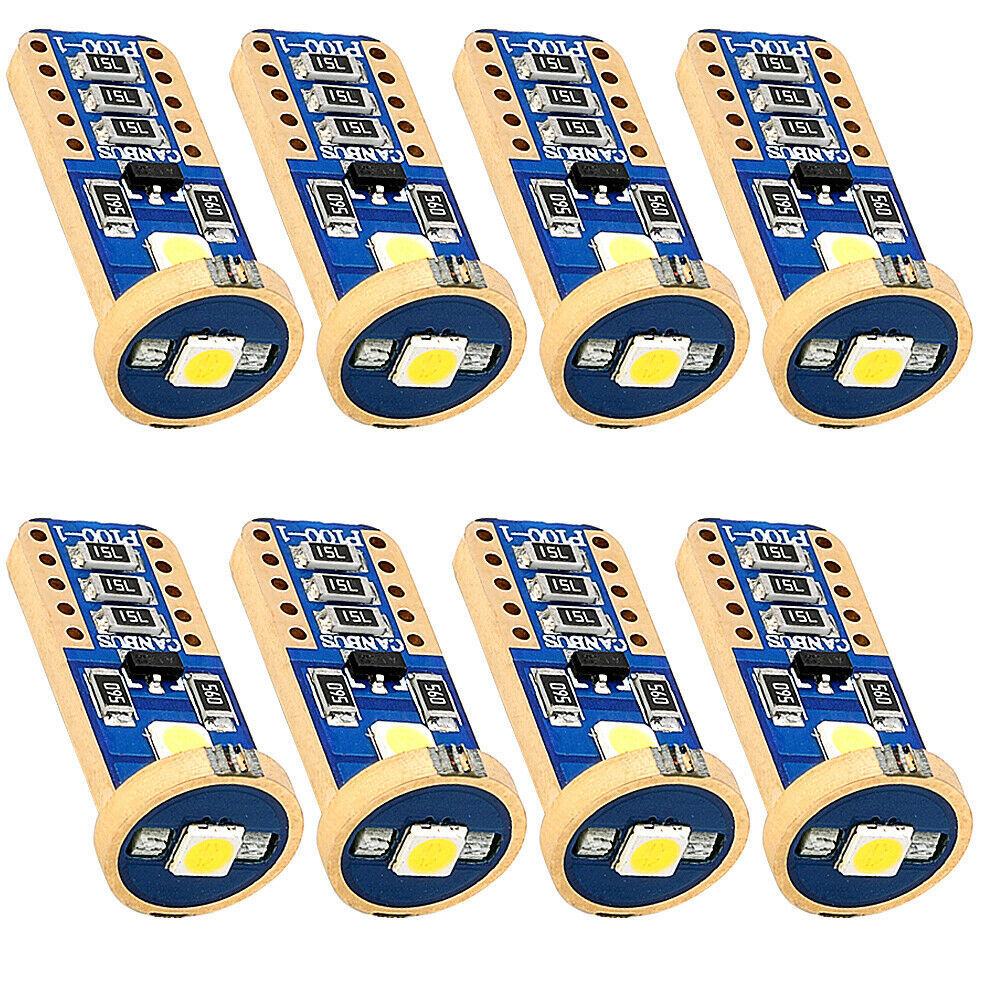 Auto t10 luz de lectura luz de ancho T10 3030 3smd decodificación luz trasera t10 lámpara de matrícula pequeña lámpara