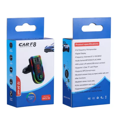 Bluetooth Mp3 Player with Ambient | Car mp3 - f8