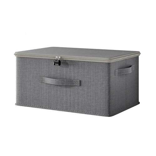 Lockable storage box password box safekeeping box password lock storage box storage box dormitory student anti-privacy small box