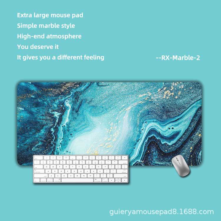 Alfombrilla de ratón con diseño de mármol estilo nórdico, antideslizante, ideal para oficina o escritorio