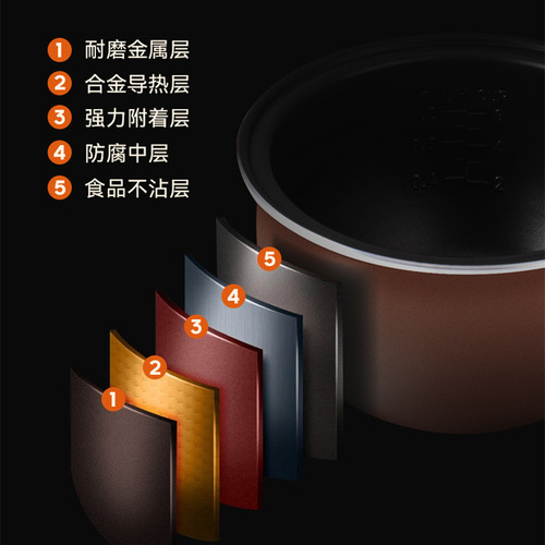 Konka rice cooker household multifunctional rice cooker wholesale smart reservation rice cooker large capacity rice cooker gift