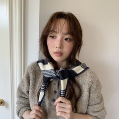 叠穿小披肩 韩系叠穿神器针织披肩百搭纯色外搭穿搭针织三角巾多