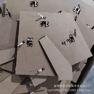 Yiwu factory direct sales, high quality photo frame back plate in high density board, high-grade fiberboard black paper back plate bracket