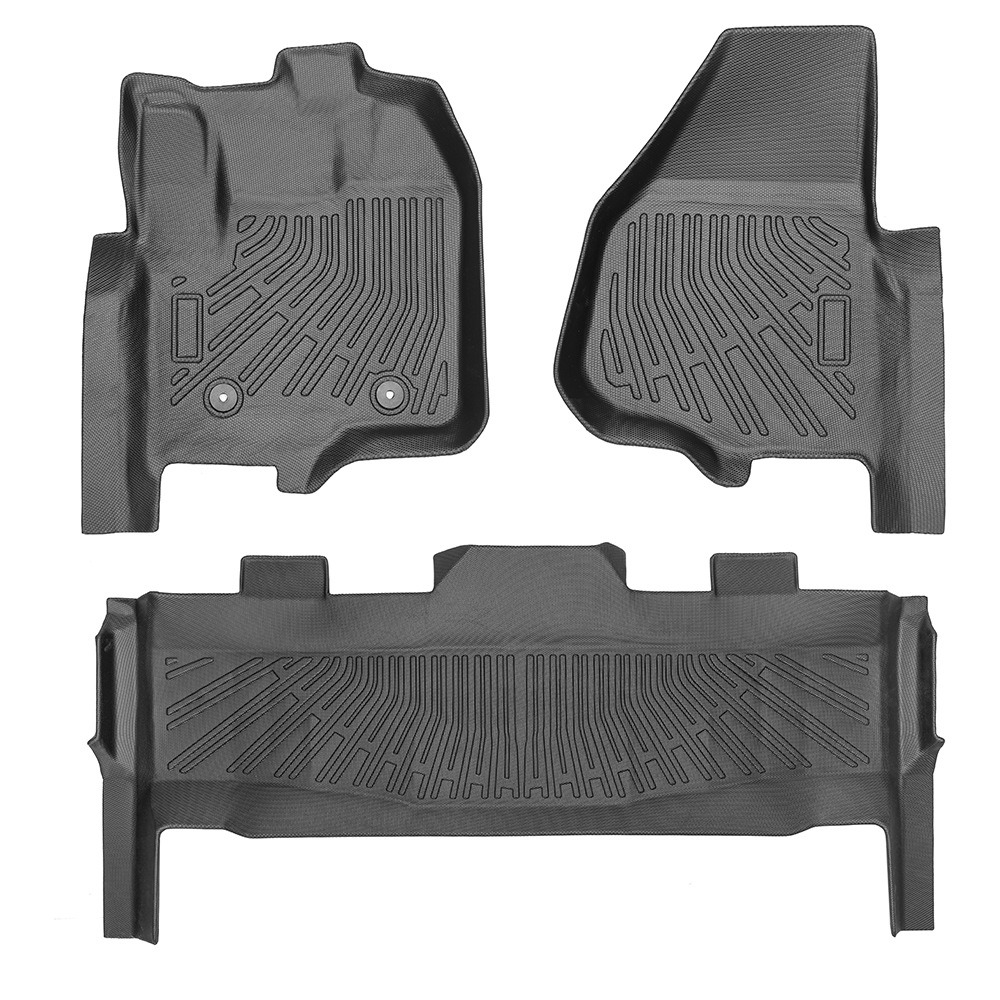 Para F250 Super Duty SRW crew2012 - 2016 3D TPE para todo el tiempo