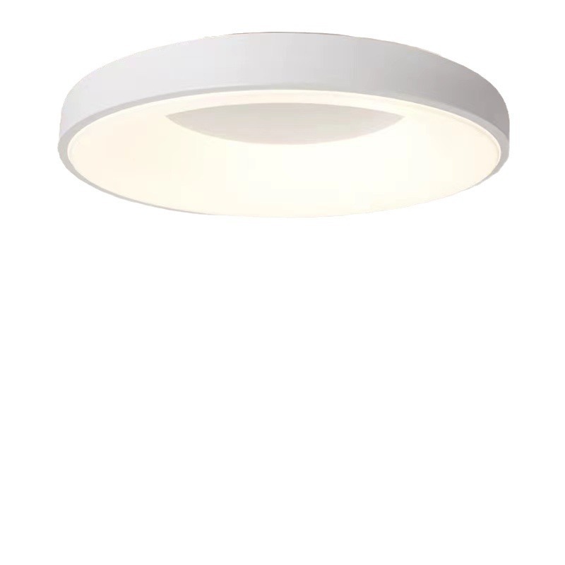 北欧現代家庭用シンプルled保護ストロボなし天井灯寝室灯部屋円形マカロンバルコニー|undefined