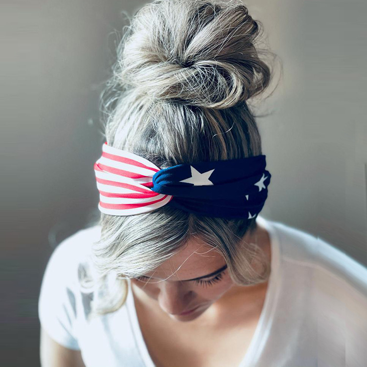 Auenhandels modelle American Independence Day Stirnband fr Erwachsene und Kinder Zweiteiliger Anzug fr Mutter und Kind National Day Hasen ohrenpicture18