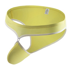 Amazon men's sexy underwear hairy sexy men's low briefs ice silk thread men's underwear B660