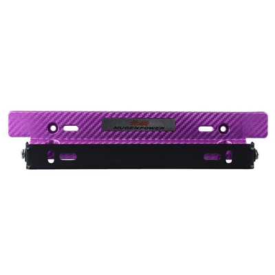 JDM car adjustable rotation angle: License plate holder/license plate holder - purple