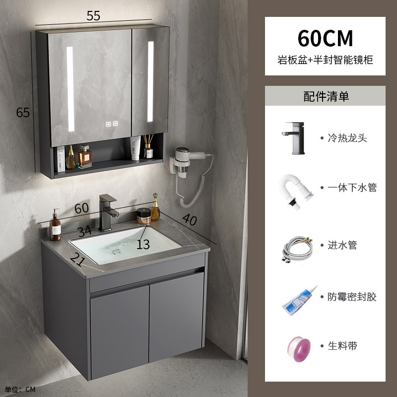 Mayorista espacio de aluminio tipo pared lavabo gabinete combinado cerámica baños de casa pequeña piscina lavabo hotel