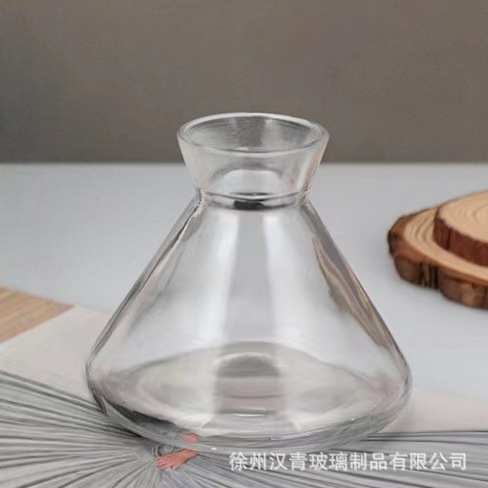现货批发喇叭口香薰瓶无火藤条扩香瓶玻璃香氛瓶酒店民宿装饰摆件|undefined