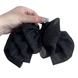 Аксессуар для волос с бантиком, большая заколка-крабик, акула, изысканный стиль