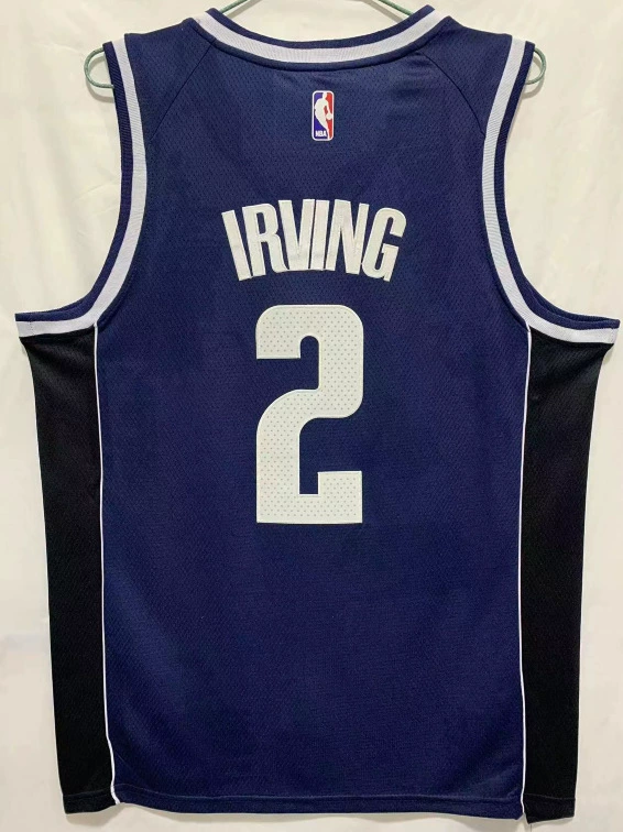 Даллас Маверикс 2 # Кайри Ирвинг вышитый баскетбольный костюм Irving