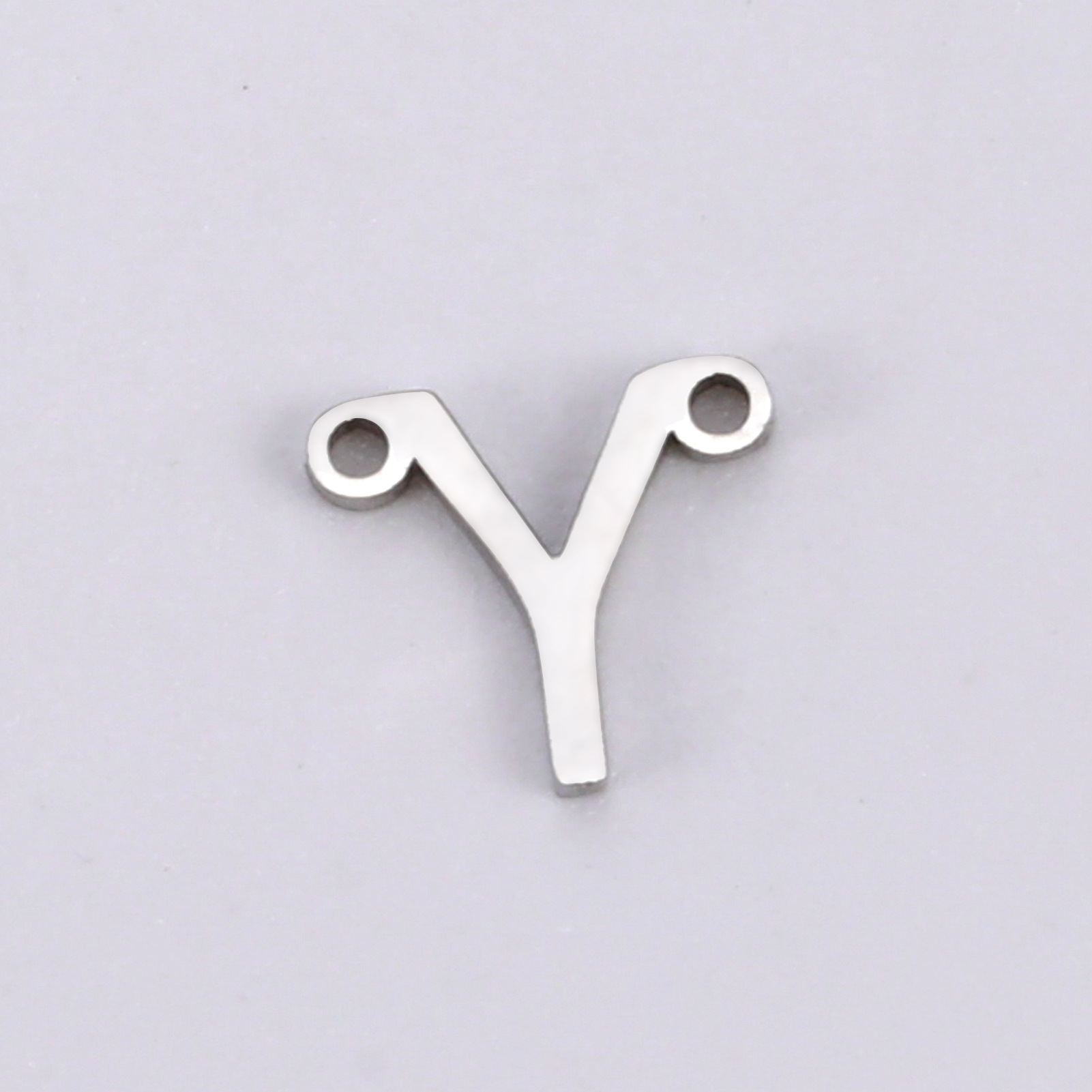 Letter Pattern 1 Piece 6.4*7.9MM 304 Stainless Steel Letter Pendant