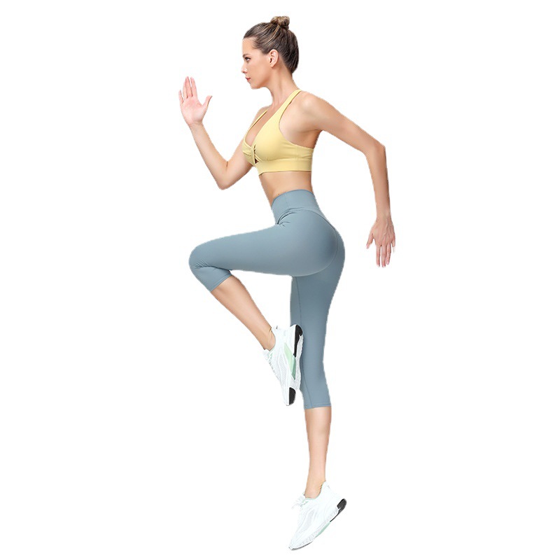 2022新款lulu瑜伽运动内衣聚拢美背跑步瑜伽背心健身瑜伽服带胸垫