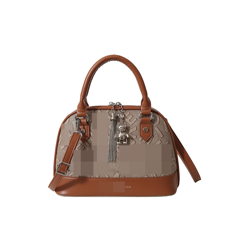 Bolsos transfronterizos nuevos bolsos de hombro para mujer Bolsos de mujer portátil de alta gama Bolsos diagonales retro casuales al por mayor