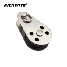 智博金属RICHWITS 不锈钢316尼龙滑轮 帆船游艇滑轮 旗杆滑轮 606