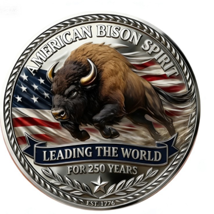 Moneda acrílica conmemorativa del 250 aniversario de la fundación de los Estados Unidos Moneda Estatua de la Libertad image 16
