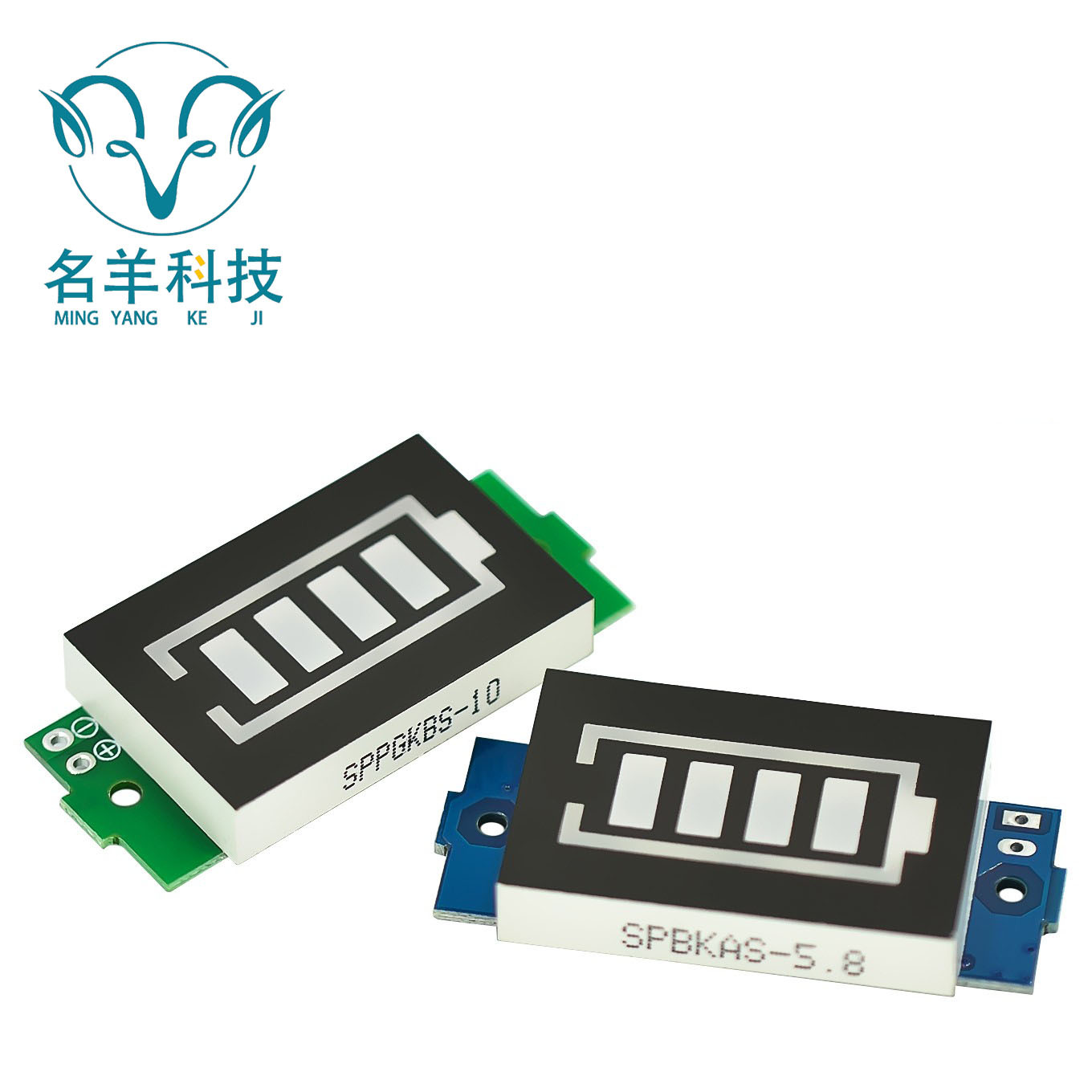 1/2/3/4/6/7/8S锂电池电量表显示器模块 三串LED锂电池组指示灯板