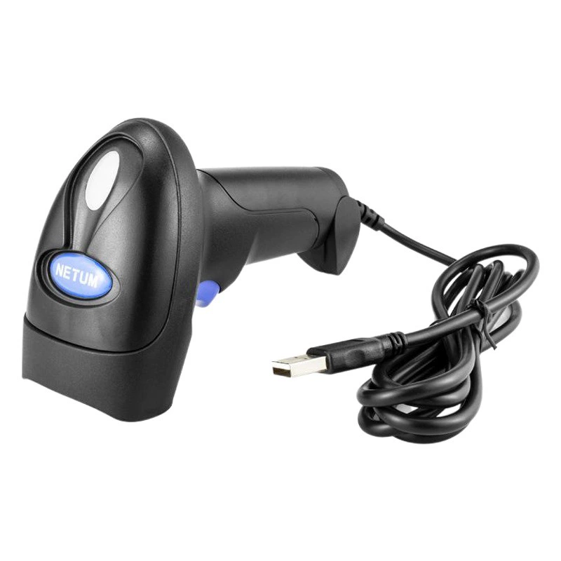 Беспроводной сканер кода, кассир супермаркета, сканер QR-кода, сканер экспресс-кода, ручной двумерный сканер кода Bluetooth, пистолет