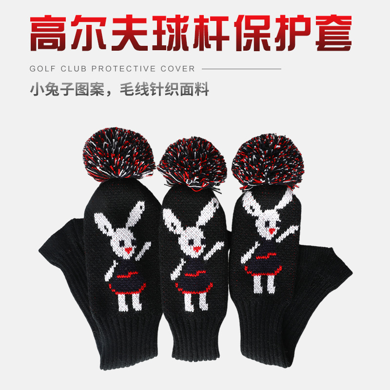 Cubierta de club de golf de punto cubierta de club de golf procesamiento al por mayor