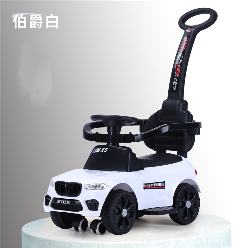 Carro eléctrico para niños, carro de carga y deslizamiento, carro de mano ligero, carro de patinaje infantil anti-rollback de 13 años