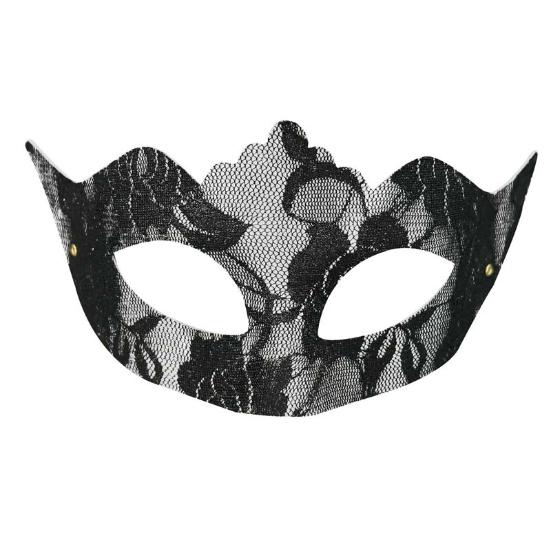 Máscaras de carnaval de Venecia media cara máscaras de baile de maquillaje de alta calidad máscaras de encaje transparentes fiesta bar de Halloween