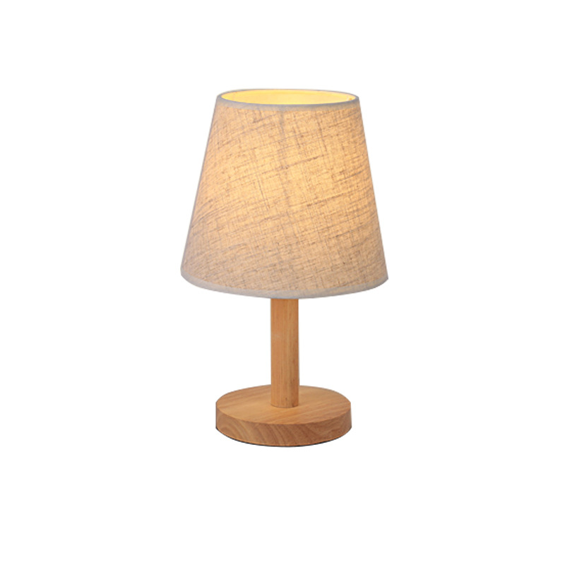 Lámpara de mesa de enfermería dormitorio minimalista moderno lámpara de mesa de protección ocular para niños estudio sala de estar lámpara de mesa de madera maciza regalo de cumpleaños