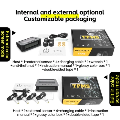 temperature detection function car – Tire pressure monitoring system