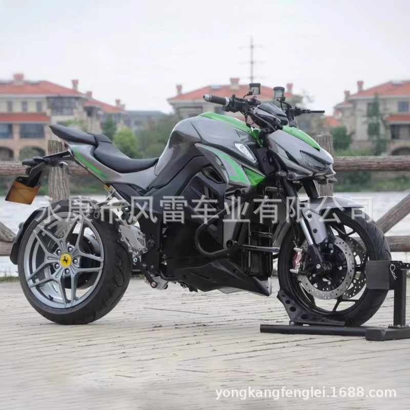 Motocicleta eléctrica n19 Pitón eléctrico de alta potencia Motociclismo eléctrico Street car 72v locomotora deportiva boca abajo imitación de salida transfronteriza image 5
